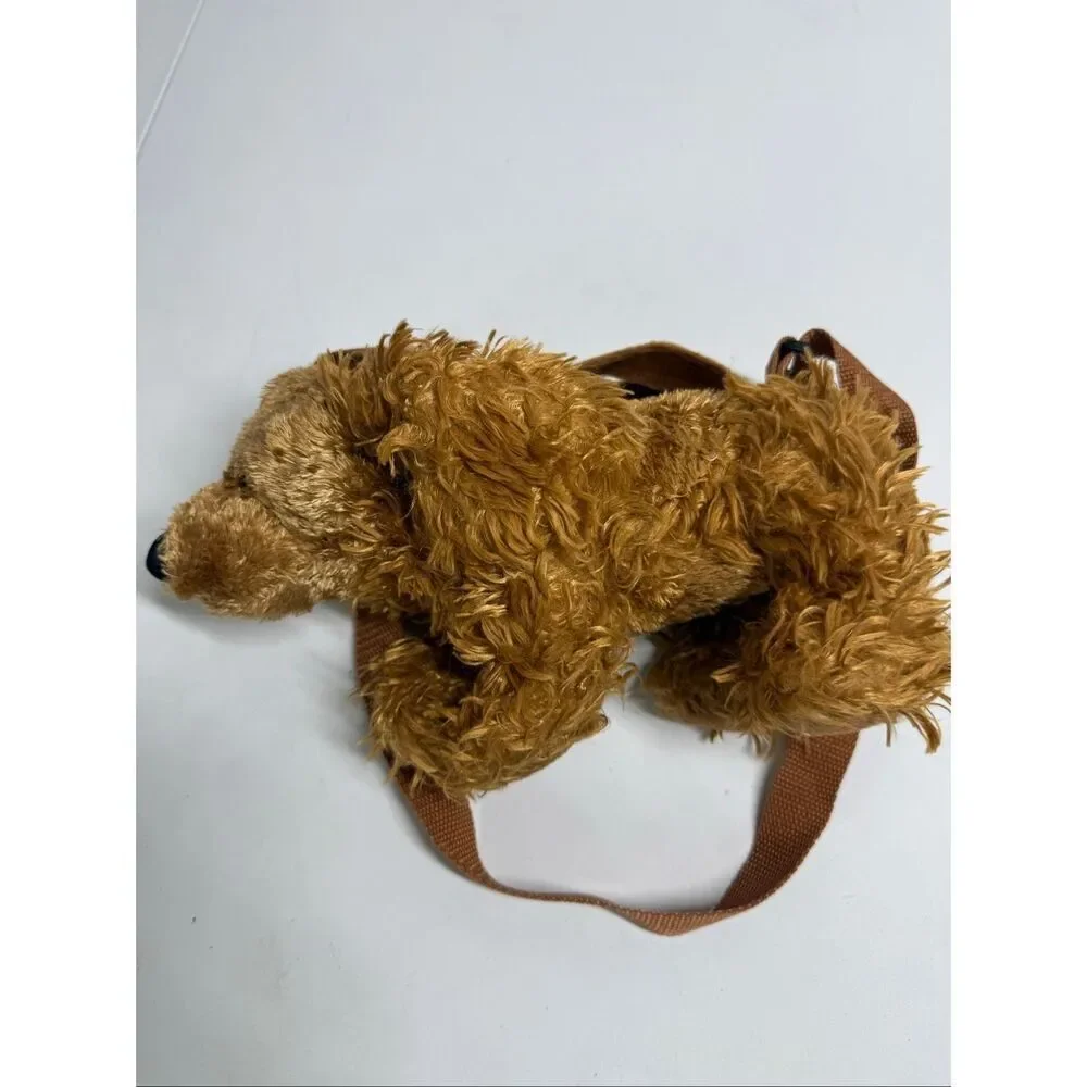 Unipak Brown Plush Dog Bag
